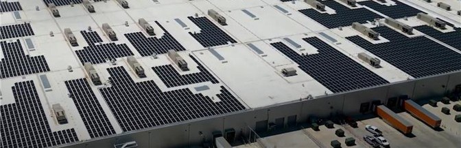 Aisin Texas rooftop solar project